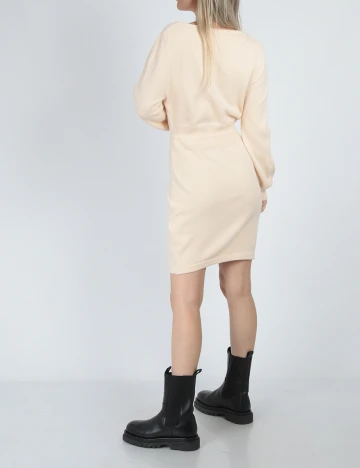 Rochie scurta SHEIN, crem, M