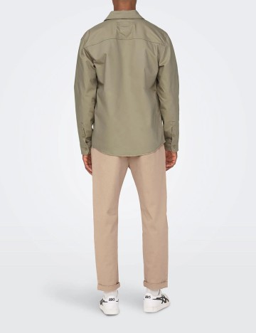 Pantaloni Only, crem