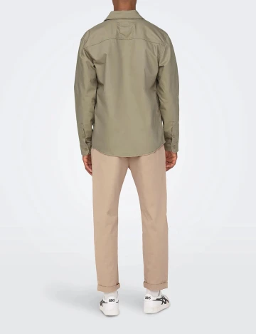 Pantaloni Only, crem