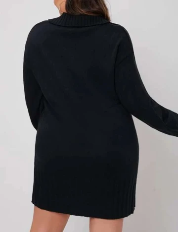 Rochie scurta SHEIN CURVE, negru, 2XL