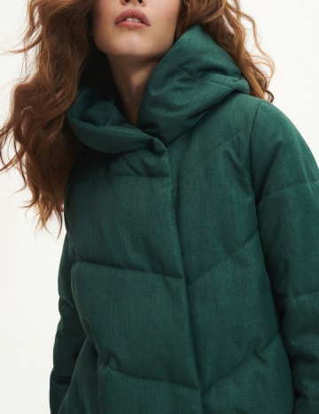 Geaca Reserved, verde, 36