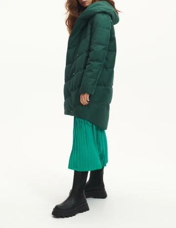 Geaca Reserved, verde, 36 Verde