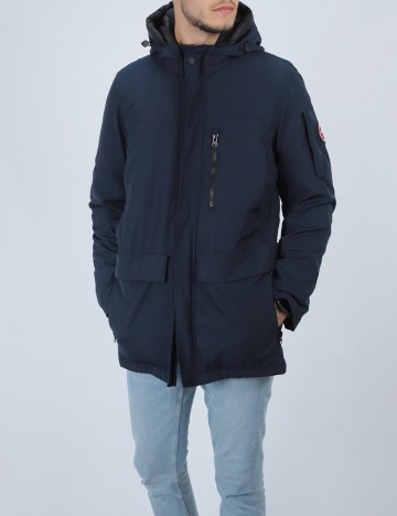 Geaca reversibila s.Oliver, bleumarin/negru, L