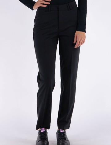 
						Pantaloni Only, negru