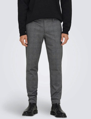 Pantaloni Only, gri, W34/L32