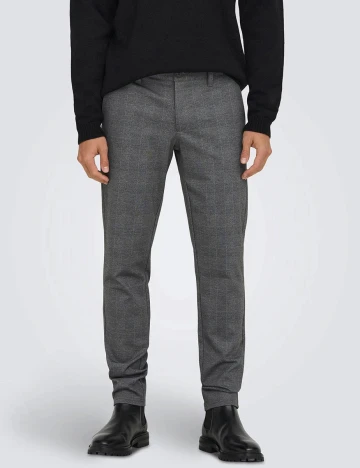 Pantaloni Only, gri, W34/L32