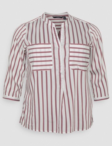 Camasa Vero Moda Curve, alb, 46