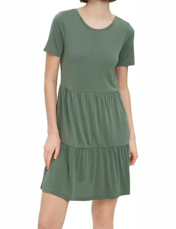 Rochie scurta Vero Moda, verde, M Verde