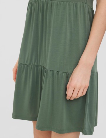 Rochie scurta Vero Moda, verde, M