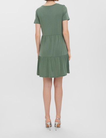 Rochie scurta Vero Moda, verde, M