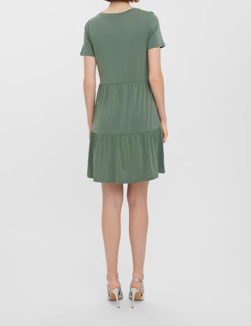 Rochie scurta Vero Moda, verde, M Verde