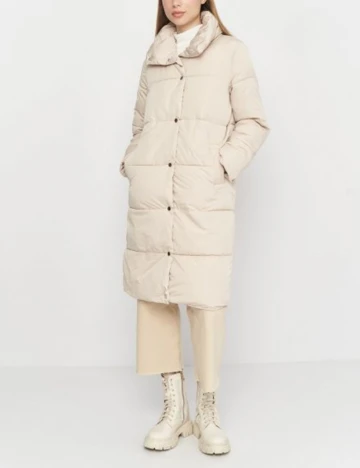 Geaca Stradivarius, crem, M