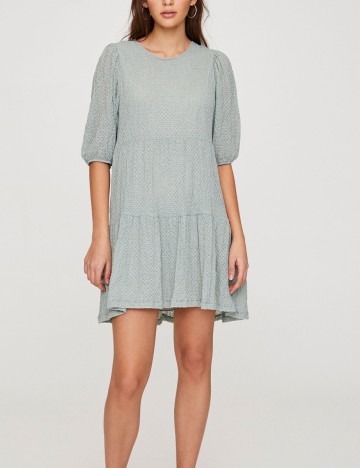 Rochie Pull&Bear, verde, M