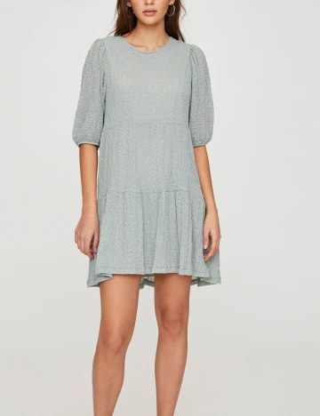 Rochie Pull&Bear, verde, M