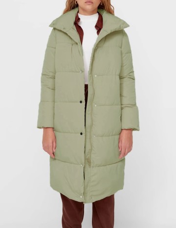 Geaca Stradivarius, verde, XS