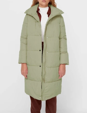Geaca Stradivarius, verde, XS Verde