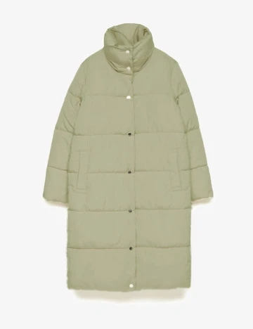 Geaca Stradivarius, verde, XS Verde