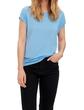 Tricou Vero Moda, bleu, M Albastru