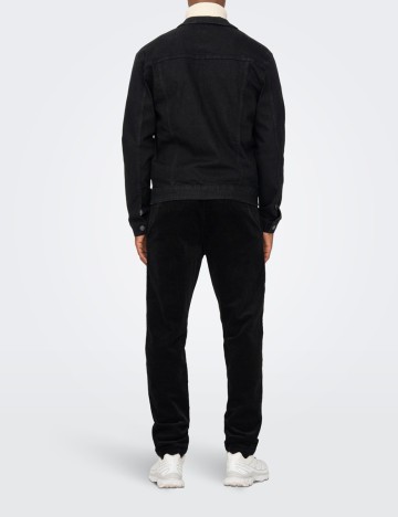 Jacheta Only, negru, L