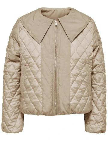 Geaca reversibila Only, bej, M Crem