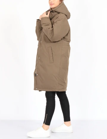 Geaca Oversize Jack&Jones, kaki Verde