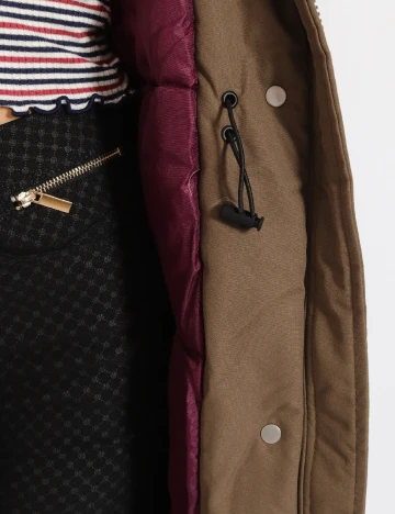 Geaca Oversize Jack&Jones, kaki Verde