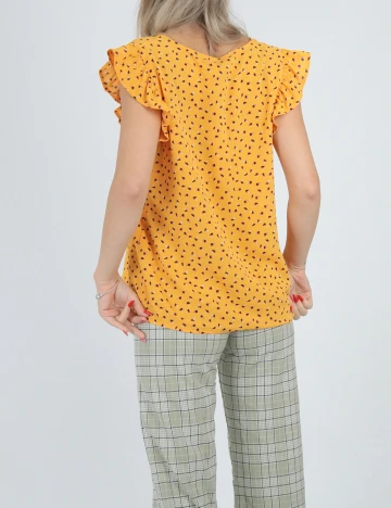Bluza Jacqueline de Yong, galben, M Galben