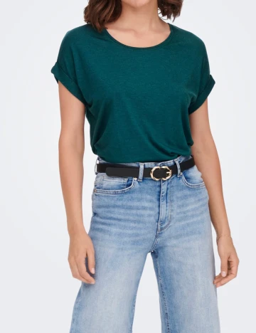 Tricou Only, verde, S Verde