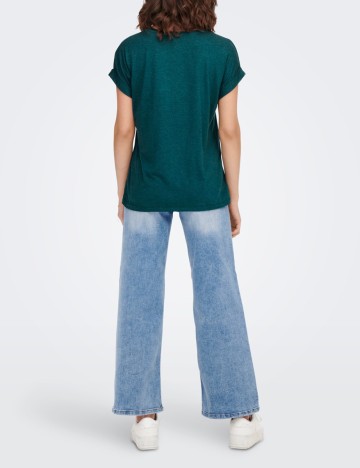 Tricou Only, verde, S