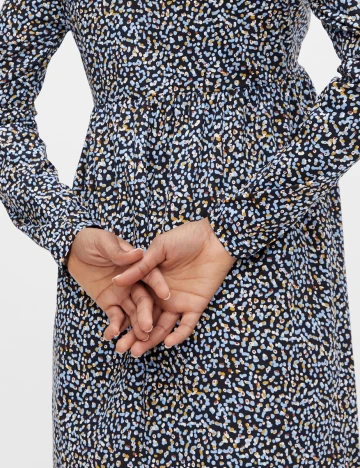Rochie scurta Mamalicious, albastru Albastru
