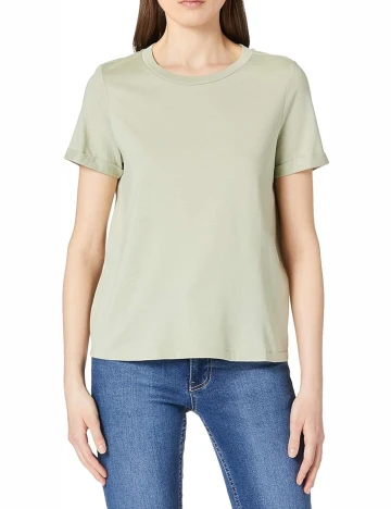 Tricou Vero Moda, verde, M