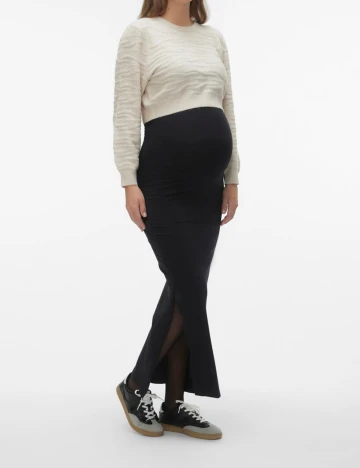 Fusta Mamalicious, negru, M
