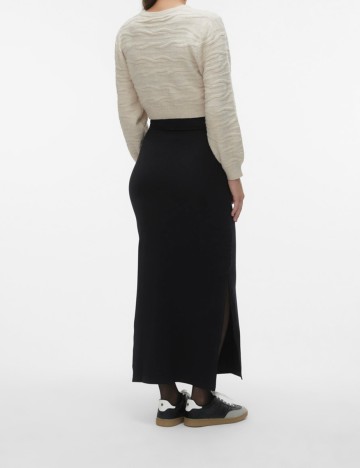 Fusta Mamalicious, negru, M