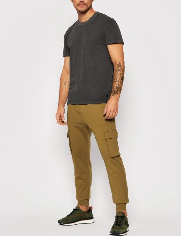 
						Pantaloni Only, kaki, M