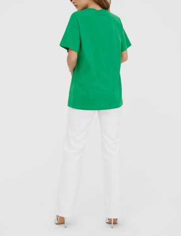 Tricou Vero Moda, verde, M
