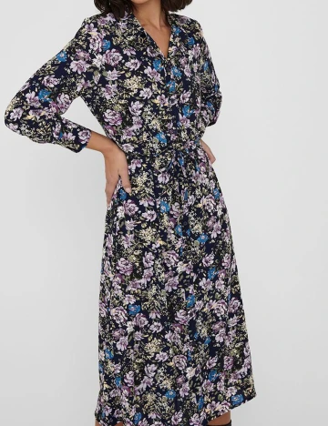 Rochie medie Jacqueline de Yong, floral, 36