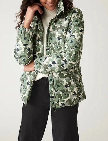 Geaca M&S Collection, verde, 42