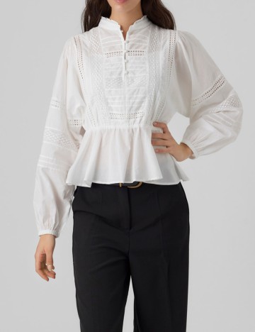 Camasa Vero Moda, alb, M