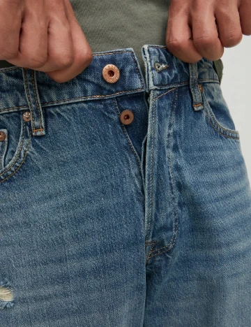 Blugi Royal Denim Division, albastru
