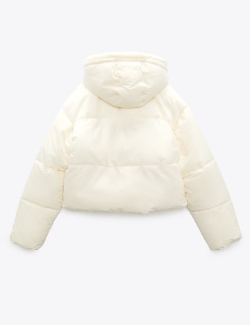 Geaca Zara, ecru, XXL