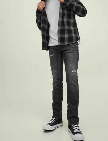 Blugi Jack&Jones, gri inchis Gri