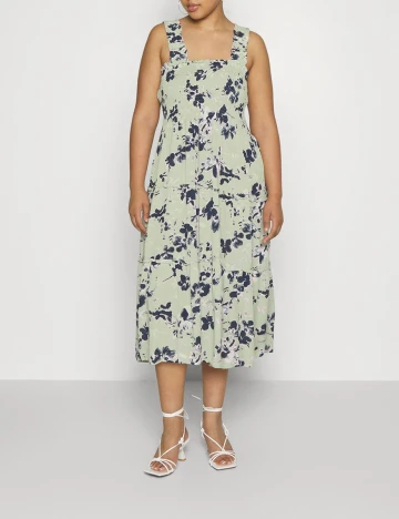 Rochie medie Vero Moda, verde, L