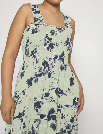 Rochie medie Vero Moda, verde, L