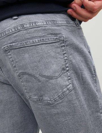 Blugi Jack&Jones Plus Size Men, gri Gri