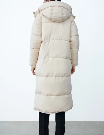 Geaca Zara, crem, XL