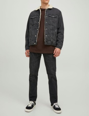 Blugi Jack&Jones, gri inchis, W32/L32