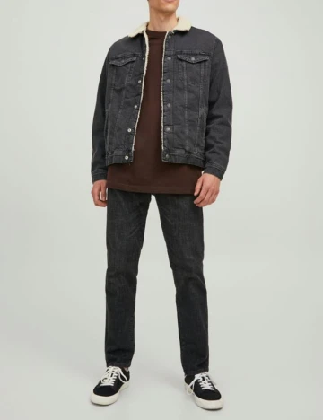 Blugi Jack&Jones, gri inchis, W32/L32