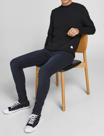 Blugi Jack&Jones, bleumarin inchis