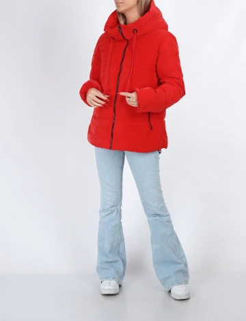 Geaca Mavi Jeans, rosu, S