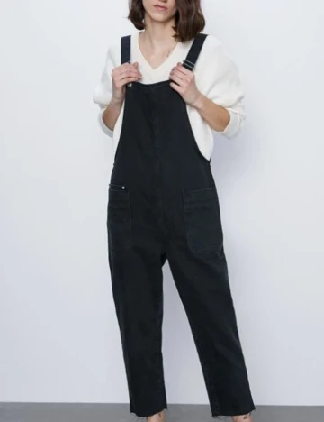 Salopeta Zara, negru, S